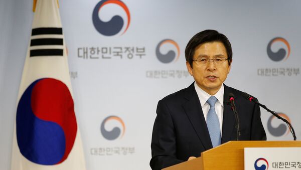 Hwang Kyo-ahn, presidente interino de Corea del Sur - Sputnik Mundo