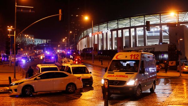 El lugar del atentado en Estambul - Sputnik Mundo