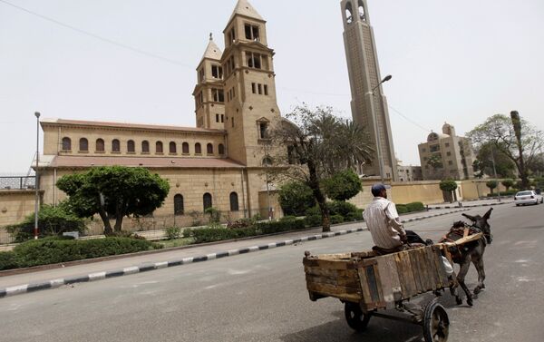 La Catedral Ortodoxa Copta de San Marco, El Cairo (archivo) - Sputnik Mundo