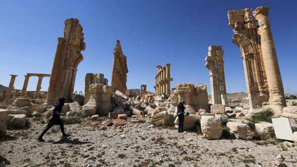 La parte histórica de Palmira, Siria - Sputnik Mundo