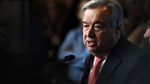 El secretario general de la ONU, António Guterres - Sputnik Mundo