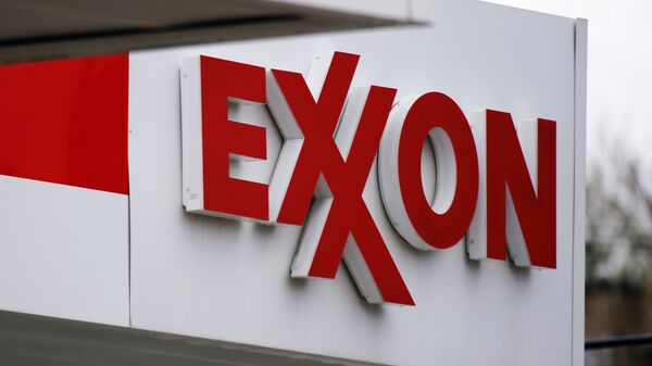 Logo de Exxon (imagen referencial) - Sputnik Mundo