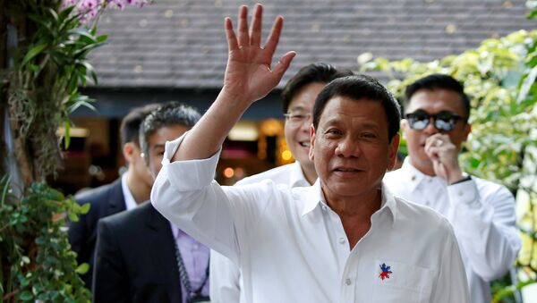 Rodrigo Duterte, el presidente de Filipinas (archivo) - Sputnik Mundo
