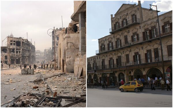 Las cicatrices de la guerra: Alepo, un antes y un después en la vida de la ciudad - Sputnik Mundo