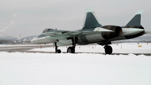 Caza ruso PAK FA (T-50) - Sputnik Mundo