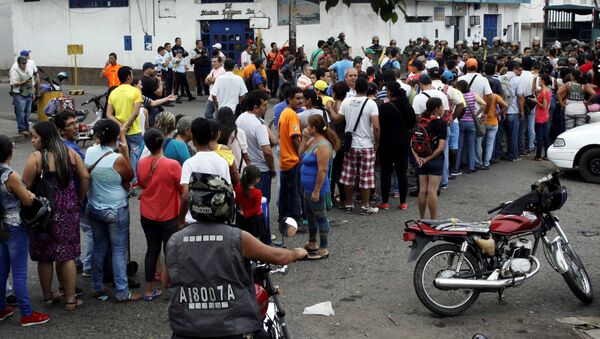 La situación en la frontera entre Venezuela y Colombia - Sputnik Mundo