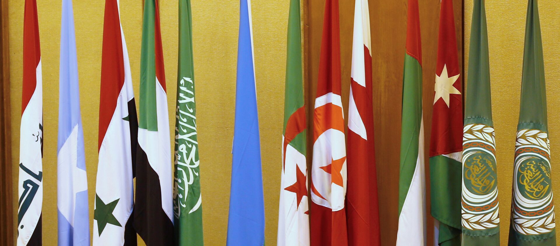 Banderas de los países de la Liga Árabe en El Cairo - Sputnik Mundo, 1920, 03.11.2020