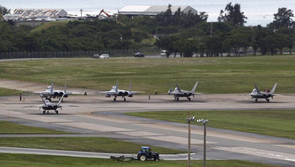 Una instalación militar de EEUU en la prefectura de Okinawa, Japón - Sputnik Mundo