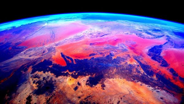 La vista de la Tierra desde el espacio - Sputnik Mundo