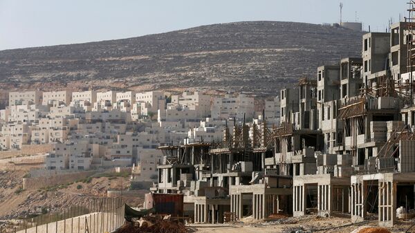 Construcción de viviendas para colonos judíos en Jerusalén - Sputnik Mundo