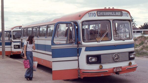El autobús en Brasil - Sputnik Mundo
