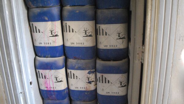 Fábrica de armas químicas en Alepo, Siria (archivo) - Sputnik Mundo