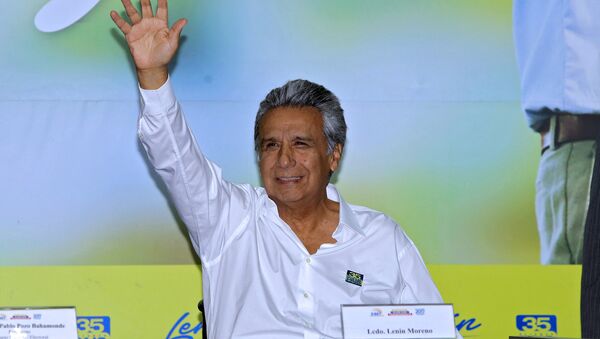 Lenín Moreno, candidato a la presidencia de Ecuador - Sputnik Mundo