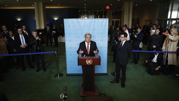 António Guterres, secretario general electo de la ONU - Sputnik Mundo