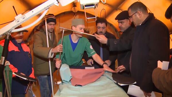 Rusia dona a Siria un hospital aeromóvil - Sputnik Mundo