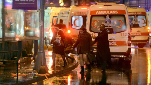 El ataque en el club nocturno Reina en Estambul - Sputnik Mundo