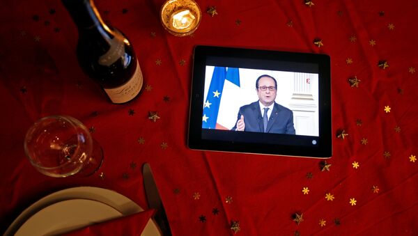 François Hollande, presidente de Francia - Sputnik Mundo