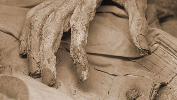 Mano de una momia en Guanajuato, México (imagen referencial) - Sputnik Mundo