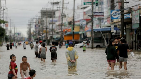 Inundaciones en Tailandia - Sputnik Mundo