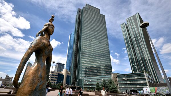 Astaná, la capital de Kazajistán. - Sputnik Mundo