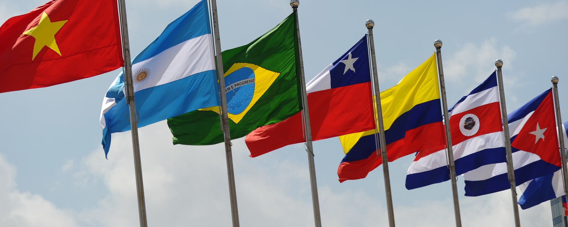 Banderas de los países de América Latina - Sputnik Mundo, 1920, 07.06.2022