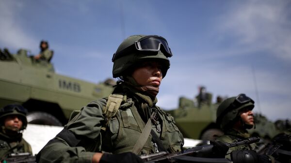 Militares venezolanos (imagen referencial) - Sputnik Mundo