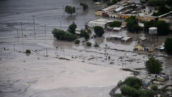 Inundaciones en Argentina (archivo) - Sputnik Mundo