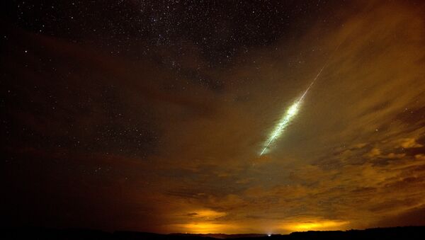Un meteoro (imagen ilustrativa) - Sputnik Mundo