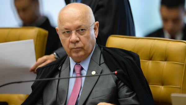 Teori Zavascki, magistrado del Tribunal Supremo Federal de Brasil - Sputnik Mundo