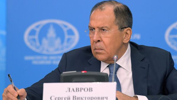 Serguéi Lavrov,el ministro de Exteriores ruso - Sputnik Mundo