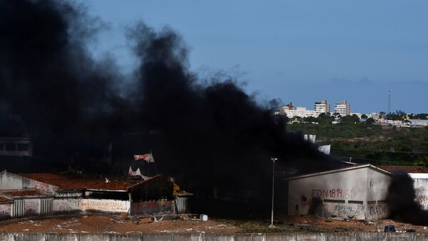 La situación en la prisión brasileña Alcacuz después de los nuevos efrentamientos - Sputnik Mundo