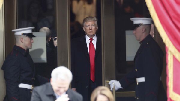 President-elect Donald Trump arrives at inauguration ceremonies swearing him in as the 45th president of the United States on the West front of the U.S. Capitol in Washington, U.S., January 20, 2017. - Sputnik Mundo