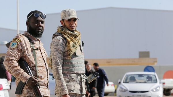 Los policías de Libia (Archivo) - Sputnik Mundo