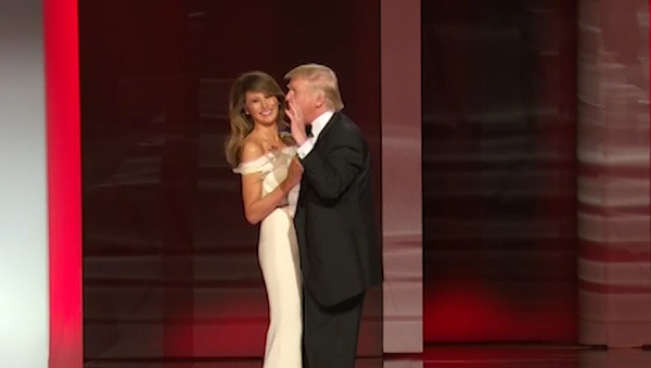 A mi manera: el baile inaugural de Donald y Melania Trump - Sputnik Mundo
