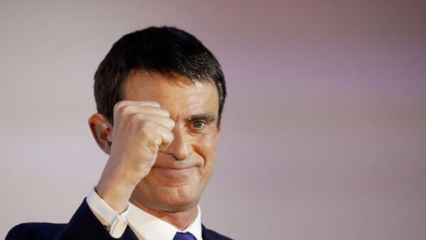 Manuel Valls, exprimer ministro francés - Sputnik Mundo