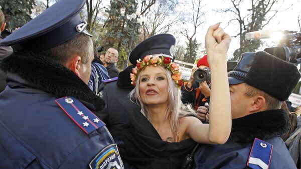 The Femen movement - Sputnik Mundo