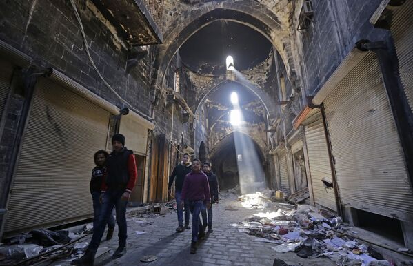La historia en ruinas: monumentos de Alepo hoy - Sputnik Mundo