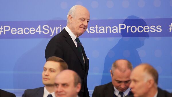 Staffan De Mistura, enviado especial de la ONU para Siria - Sputnik Mundo