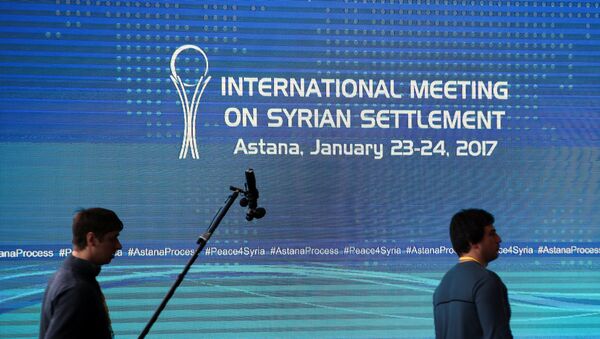 Consultas sirias en Astaná - Sputnik Mundo