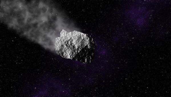 Asteroide (ilustración) - Sputnik Mundo