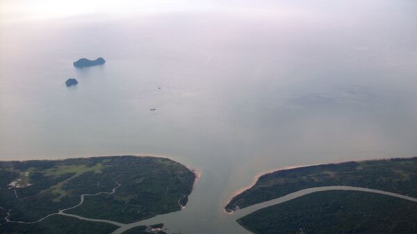Mar de la China Meridional, costa de Borneo - Sputnik Mundo