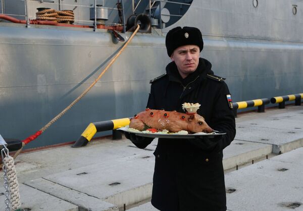 El esperado retorno de la nave Alexandr Shabalin a Baltisk - Sputnik Mundo
