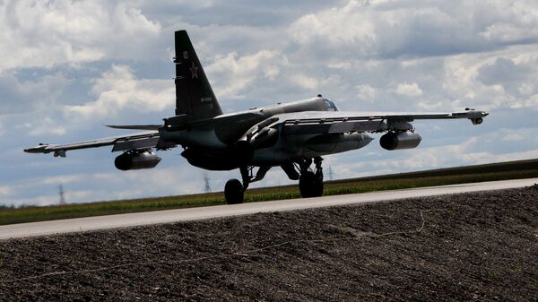 Caza Su-25 ruso - Sputnik Mundo
