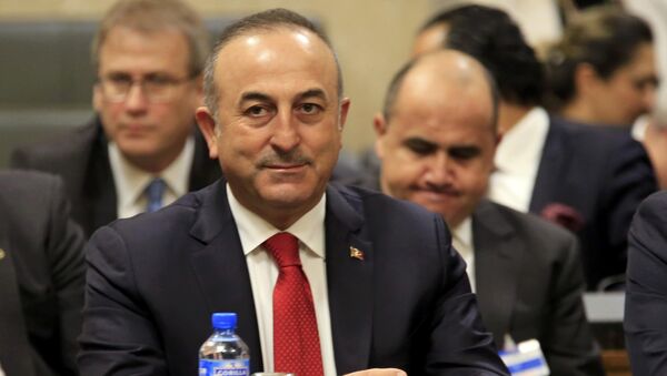 Mevlut Cavusoglu, ministro de Exteriores turco - Sputnik Mundo
