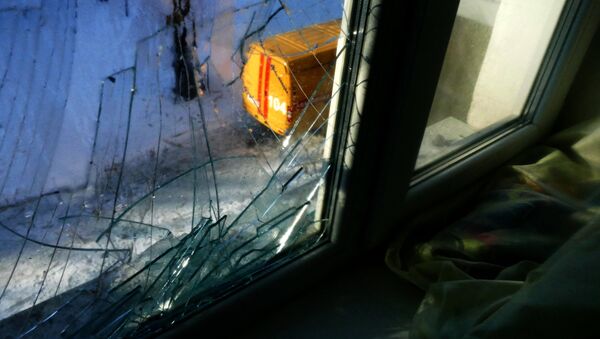 Последствия обстрелов в Донецкой области - Sputnik Mundo