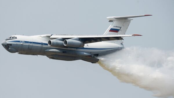 Un avión Il-76 - Sputnik Mundo
