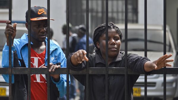 Migrantes haitianos en Colombia - Sputnik Mundo