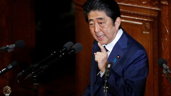 Shinzo Abe, primer ministro de Japón (archivo) - Sputnik Mundo