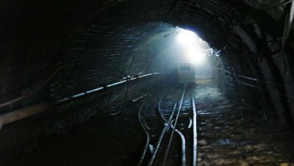 Imagen del interior de una mina (archivo) - Sputnik Mundo