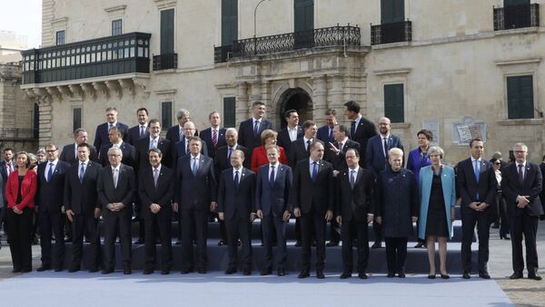 Los líderes de la Unión Europea - Sputnik Mundo